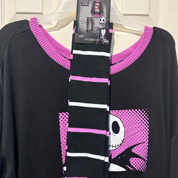 NWT ~ Nightmare Before Christmas -  Sally - long sweater with matching kneesocks - Picture 6 of 12